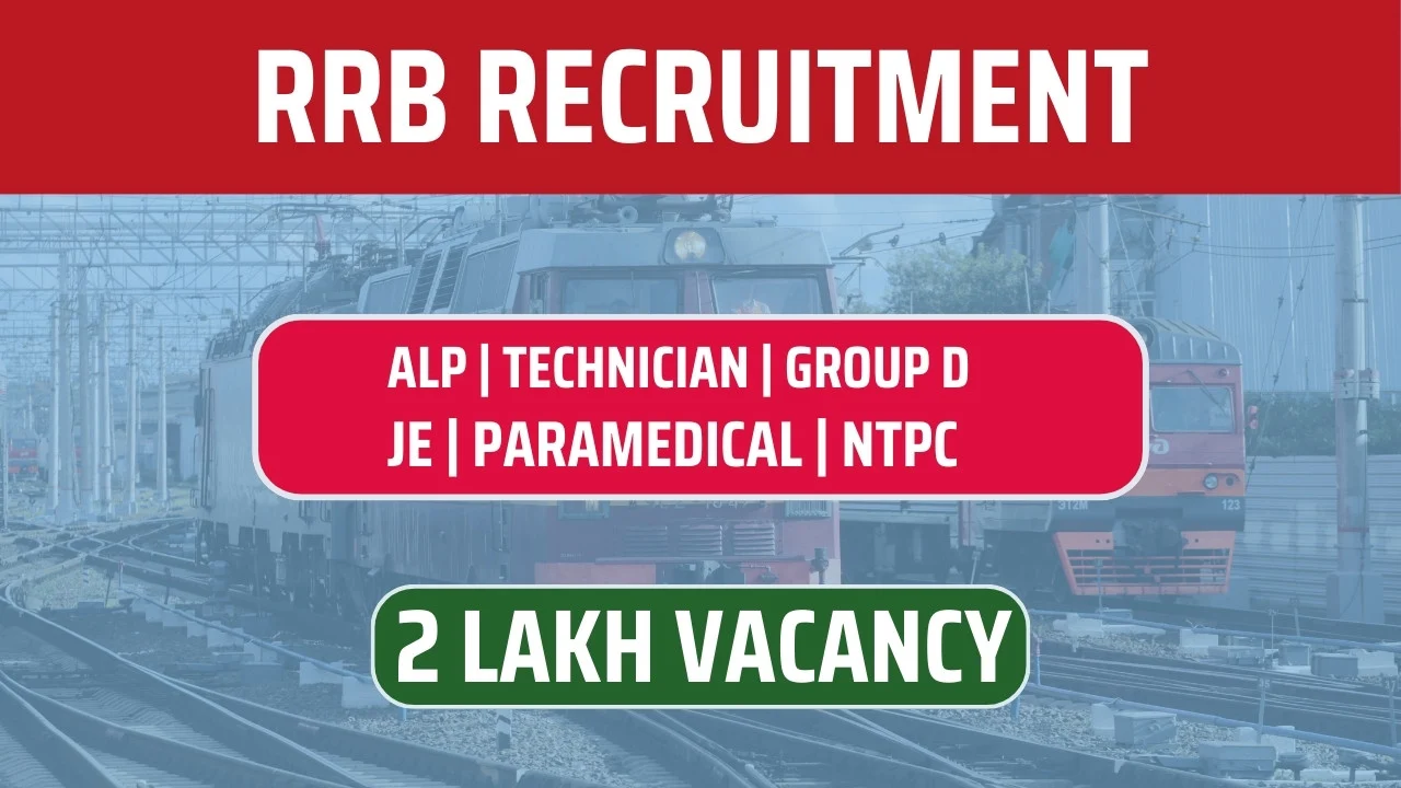 RRB Recruitment 2024, 2 Lakh+ Railway Vacancy Calendar Notice Released